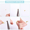 400Pcs 304 Stainless Steel Spacer Beads STAS-UN0057-70-5
