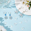 100Pcs 304 Stainless Steel Leverback Earring Findings STAS-BBC0006-26-4