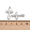 304 Stainless Steel Pendants STAS-L303-28P-01-3