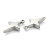 Non-Tarnish 304 Stainless Steel Pendants STAS-P279-33P-2