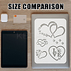 Plastic Hollow Out Drawing Painting Stencils Templates DIY-WH0396-819-3