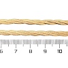 304 Stainless Steel Twisted Snake Chain Necklaces X-NJEW-Q013-08G-3