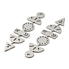 Non-Tarnish 201 Stainless Steel Pendants LS-STAS-M318-36P-2