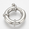 Tarnish Resistant 304 Stainless Steel Spring Ring Clasps STAS-T033-04-1