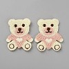Polyester Embroider Thread Iron on/Sew On Patches PATC-WH0023-23C-1