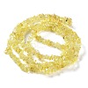 Heated Natural Citrine Beads Strands G-E607-A07-3