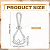 1Pc Brass Pearl Cage Pendant Mounting KK-LP0002-14-2