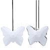 Butterfly Glass Hanging Suncatchers HJEW-WH20019-10B-6