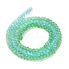 Transparent Painted Glass Beads Strands DGLA-A034-T2mm-A17-5