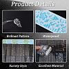 PET Waterproof Decorative Stickers DIY-CP0011-66-5