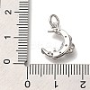 Rack Plating Brass Micro Pave Cubic Zirconia Charms KK-I720-61P-3