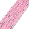 Baking Paint Glass Beads Strands DGLA-D001-03D-1