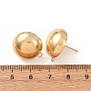 Brass Stud Earring Findings LS-KK-G604-01G-08-3