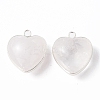 Natural Quartz Crystal Pendants G-C005-01S-17-3