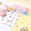 130Pcs 13 Colors Gradient Color Transparent Acrylic Beads OACR-FS0002-04-10