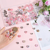 120Pcs 12 Styles Resin European Beads FIND-SC0010-24A-3