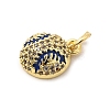 Rack Plating Brass Pendants KK-A268-17G-02-2