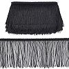 Polyester Latin Fringe Lace OCOR-WH0066-09A-1