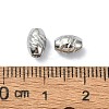 Non-Tarnish 316 Surgical Stainless Steel Bead STAS-H191-06A-P-3