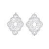 Non-Tarnish 201 Stainless Steel Big Pendants STAS-N102-19P-1