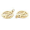 PVD Vacuum Plating 304 Stainless Steel Pendants STAS-T060-02G-2