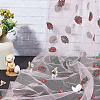 Mesh Embroidered Lace Trim OCOR-WH0073-34A-5