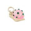 304 Stainless Steel Enamel Charms LS-STAS-A131-03B-G-1