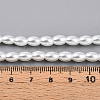 Baking Paint Pearlized Glass Pearl Bead Strands HY-T002-01B-01-4