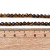 Natural Tiger Eye Beads Strands G-B190-B03-4mm-5