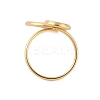 304 Stainless Steel Open Cuff Ring Findings STAS-E124-05J-G-3