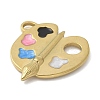 304 Stainless Steel Enamel Pendants STAS-L277-04G-2