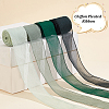 4 Rolls 4 Colors Polyester Ribbon OCOR-PH0002-73-4
