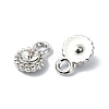 Rack Plating Alloy Rhinestone Charms FIND-M014-16C-P-2