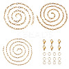 DIY Stainless Steel  Chain Necklaces & Bracelets MakingKits DIY-YS0001-23G-1