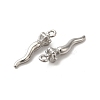 Non-Tarnish 304 Stainless Steel Pendants STAS-I203-58P-2