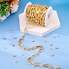 DIY Aluminium Paperclip Chains Bracelets/Necklaces Making Kit DIY-TA0012-91G-5