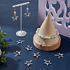 70Pcs Tibetan Style Alloy Pendants TIBEP-SC0003-13-3