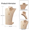 Stereoscopic Necklace Bust Displays LS-NDIS-N001-01C-5