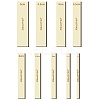 9Pcs 9 Style Wood Hoop Rings Macrame for DIY Craft Making DIY-WH0545-009-1