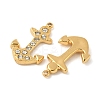 304 Stainless Steel Crystal Rhinestone Pendants STAS-U057-23G-2