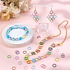 380Pcs 19 Colors Baking Paint Iron Open Jump Rings FIND-AR0006-19B-4