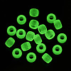 Transparent & Luminous Plastic Beads KY-T025-01-H08-5