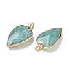Natural Amazonite Pendants G-G012-13G-09-2