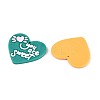 Opaque Acrylic Pendants BACR-N003-01-2