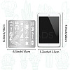 Stainless Steel Cutting Dies Stencils DIY-WH0238-151-2