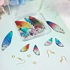 DIY Butterfly Wings Dangle Earring Making Kit DIY-TA0004-45-6