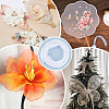30Pcs Polyester Silk Flower Stockings Material AJEW-CY0002-29C-5