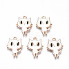 Alloy Enamel Pendants ENAM-Q442-020-RS-1