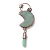 Natural Green Aventurine Big Pendants G-M383-25A-3