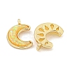 Translucent Resin Pendants KK-M291-23G-01-2